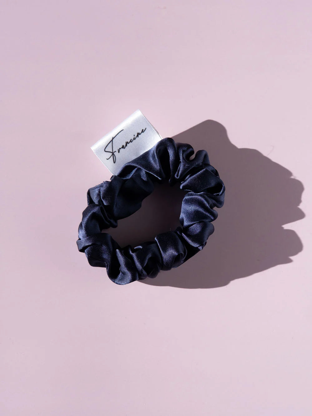 Skinny scrunchie blue