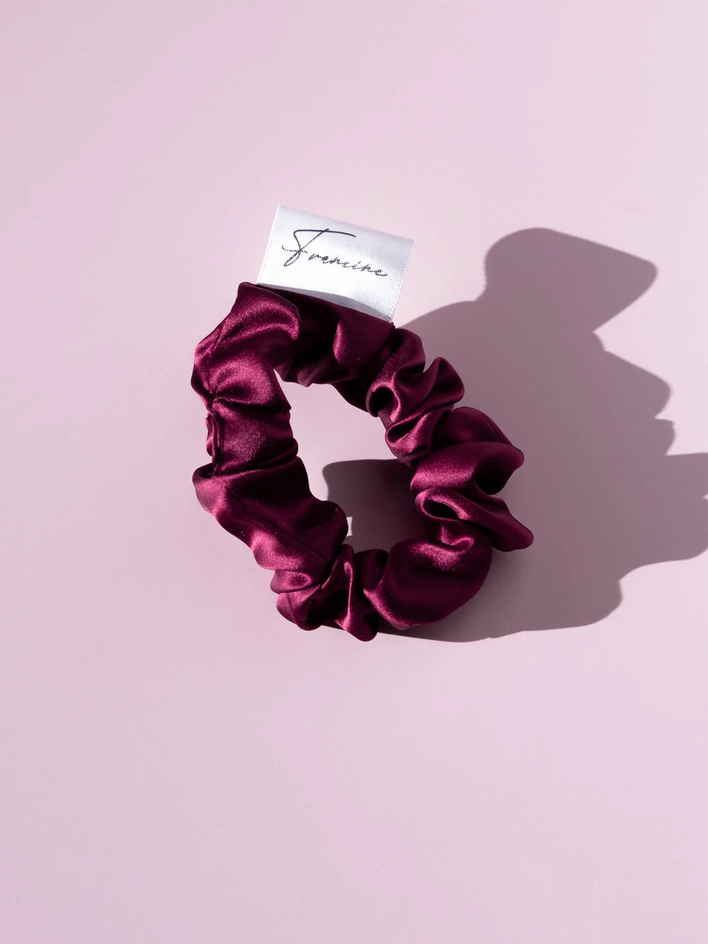 Skinny scrunchie bordeaux