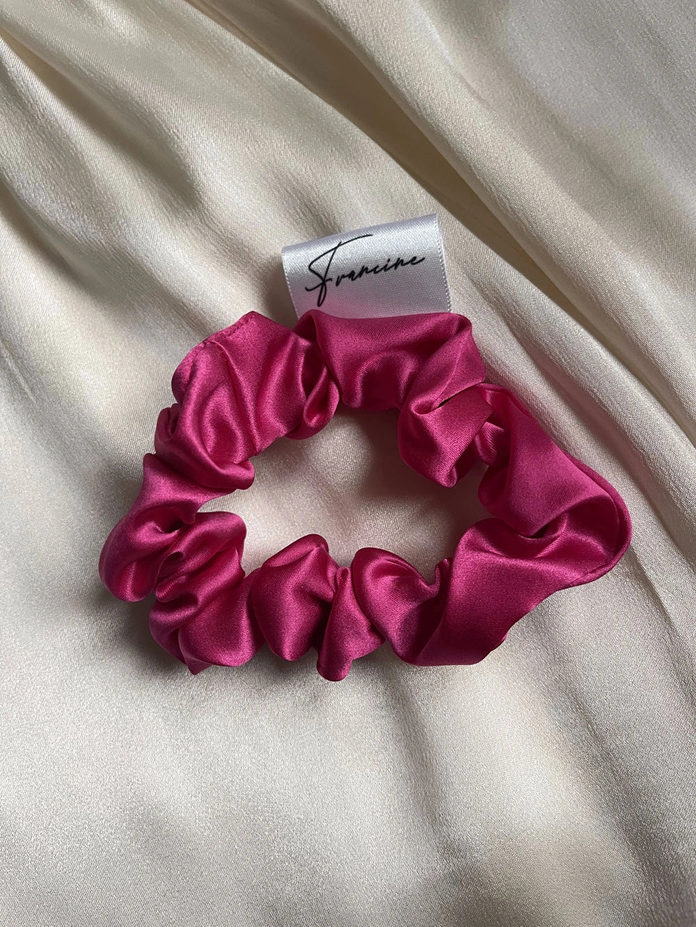 Skinny scrunchie fucsia