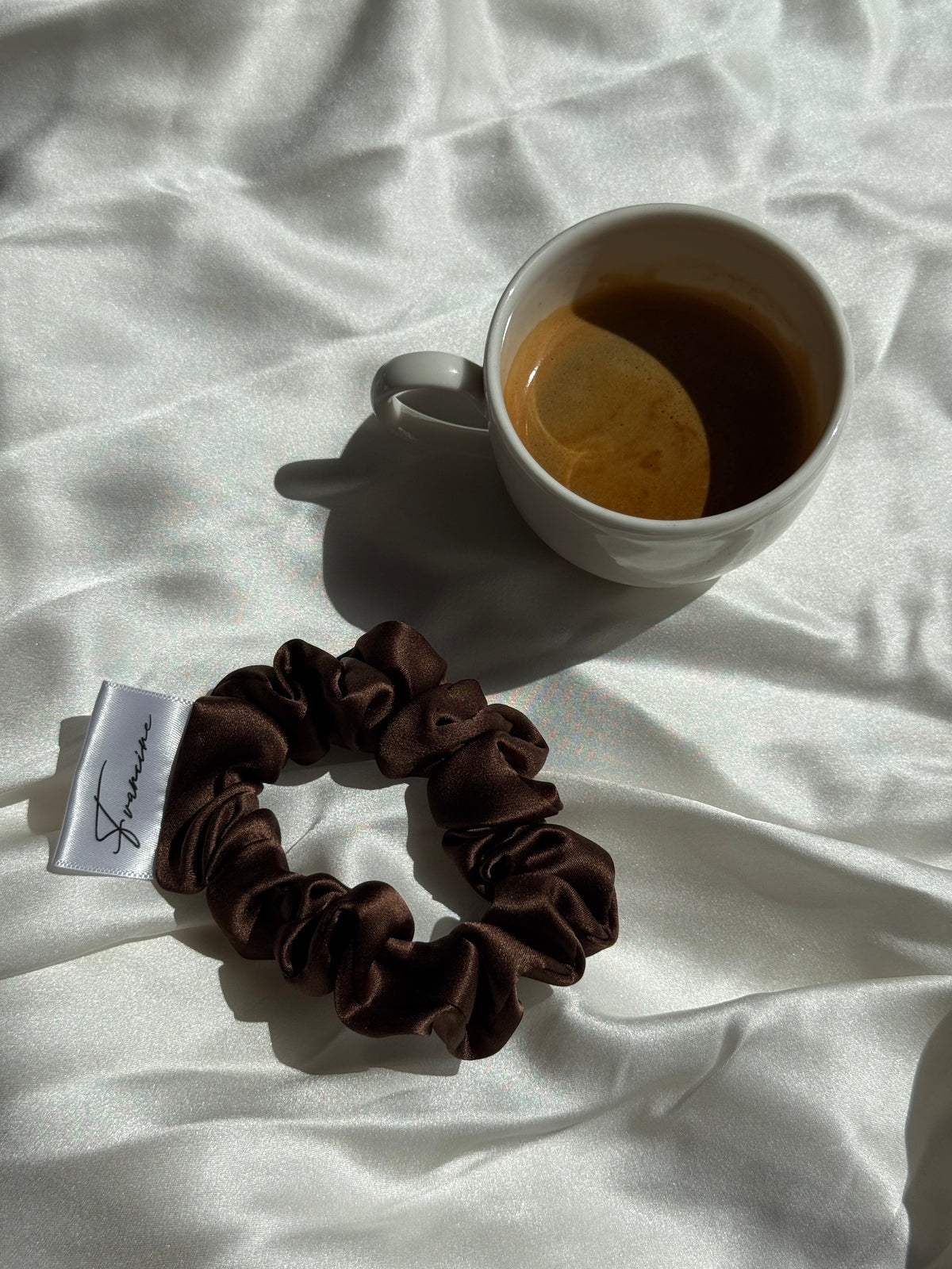 Skinny Scrunchie in seta
