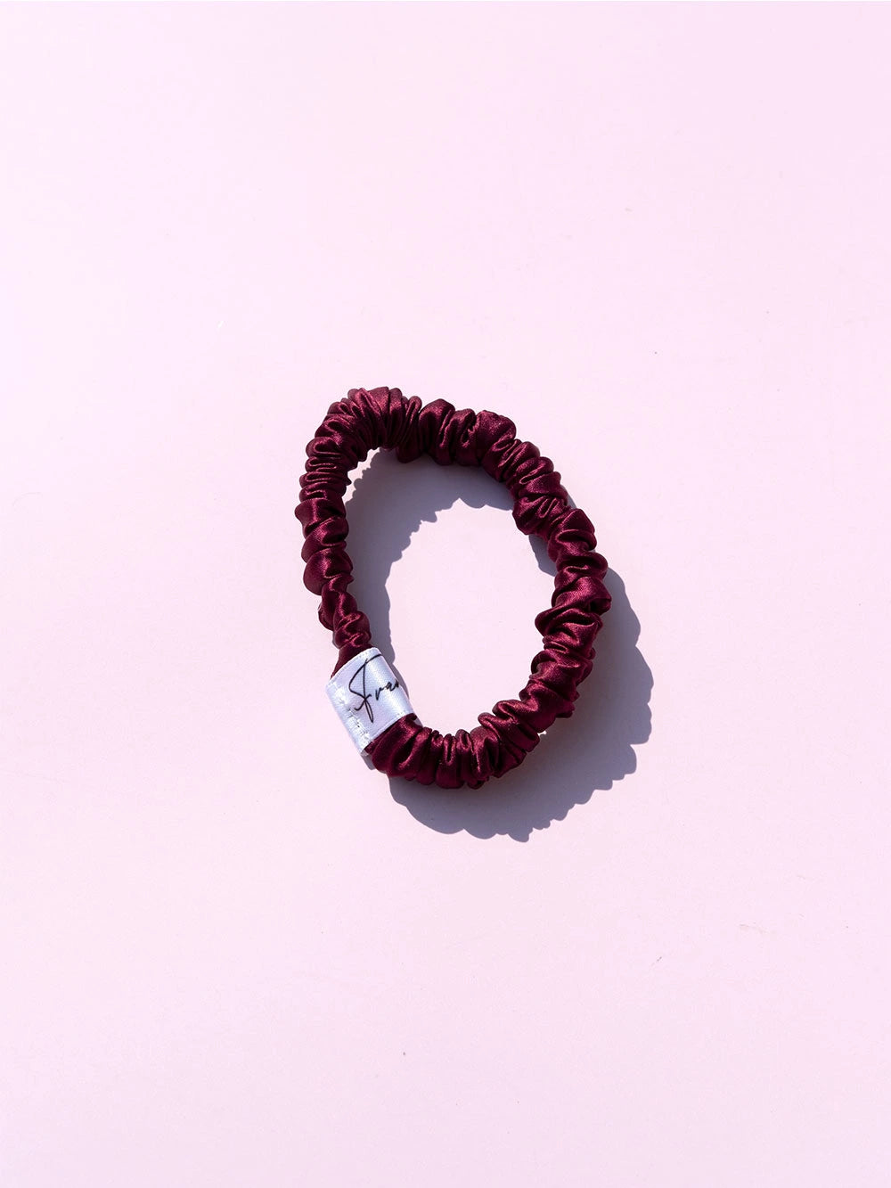 Super Skinny Scrunchie bordeaux